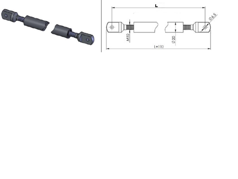 Jumtiņa GR atsaite D20mm