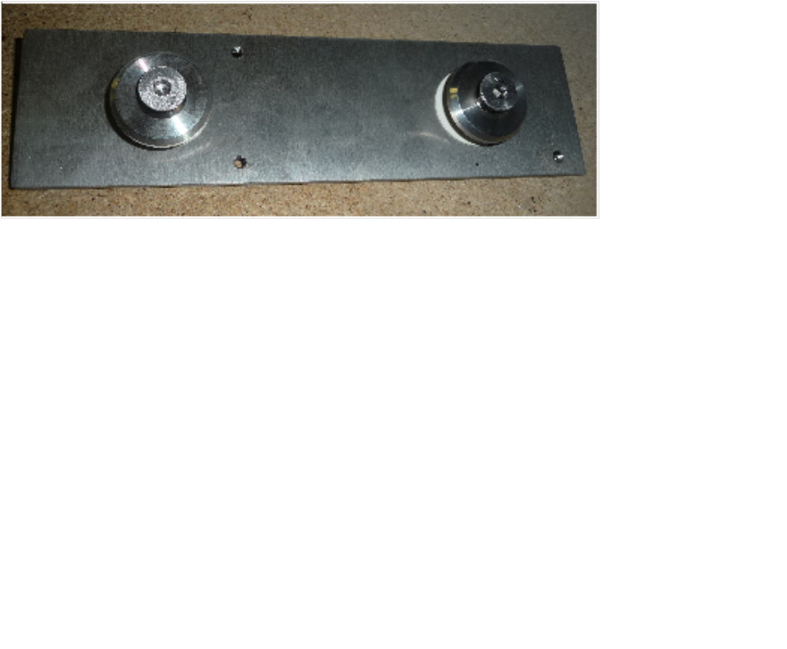 Aizvērēja Geze 2000 stiprinājuma uz vērtnes plāksne