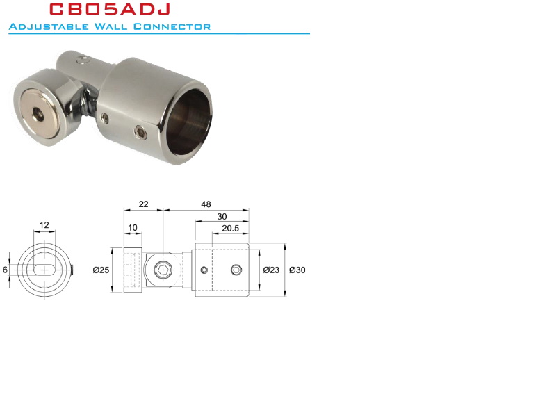 Stiprinājums stanga-siena