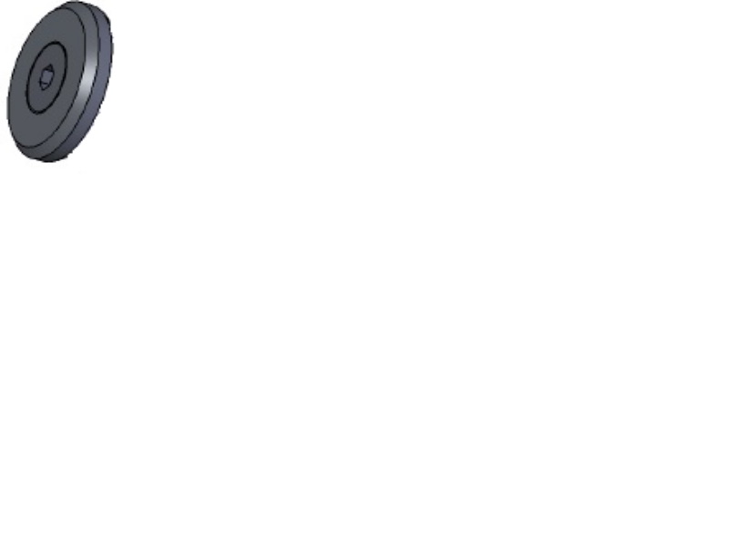 Piespiedēj ripa Ø40 mm