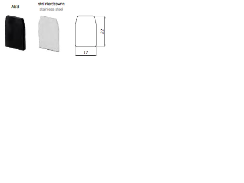 FIXD U-profila gala vāciņš