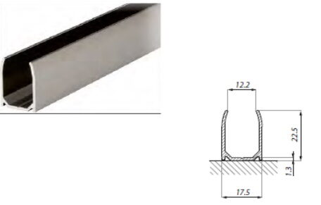 FIX-D U-profils, 3m