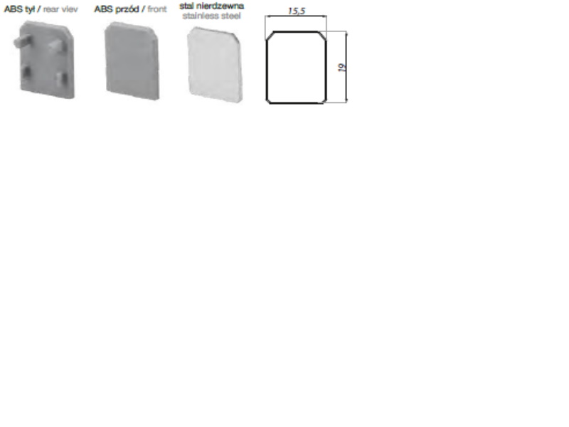 U-profila FIXS-SET gala vāciņš