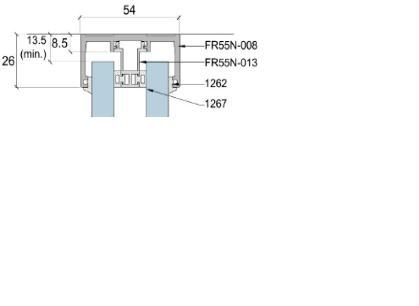 Bazes un sānu profils 3.05m