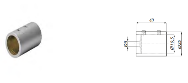 Stiprinājums tanga-siena