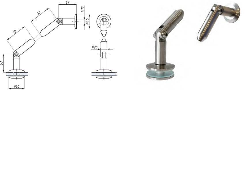 Jumtiņa Merano atsaites stiprinājuma komplekts