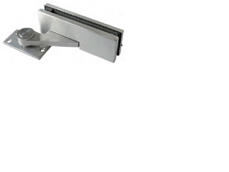 Apakšējā durvju eņģe Como ar gultni eņģē un iznestu asi, kreisā