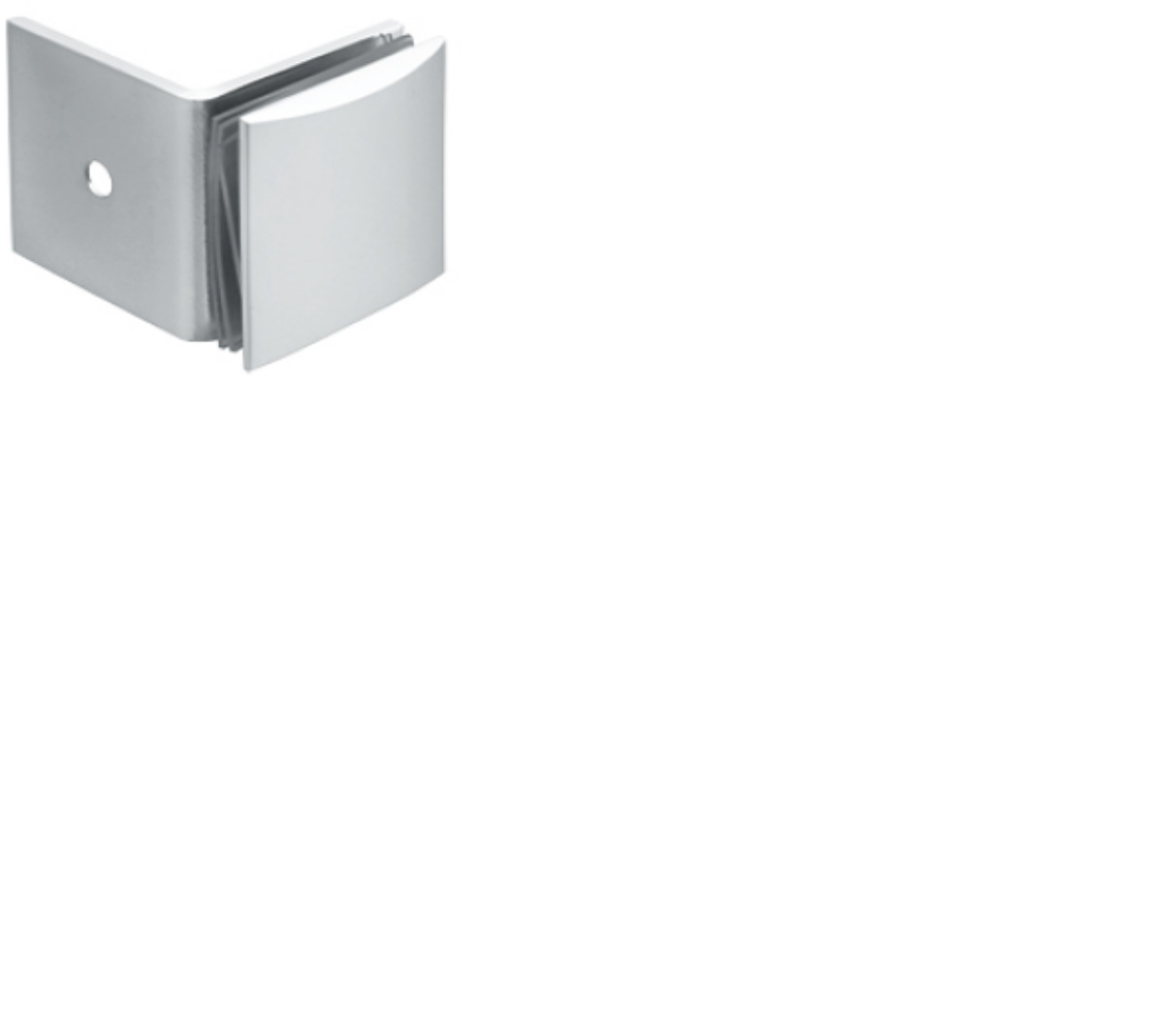 Dušas Arka stiprinājums stikls-siena 90gr