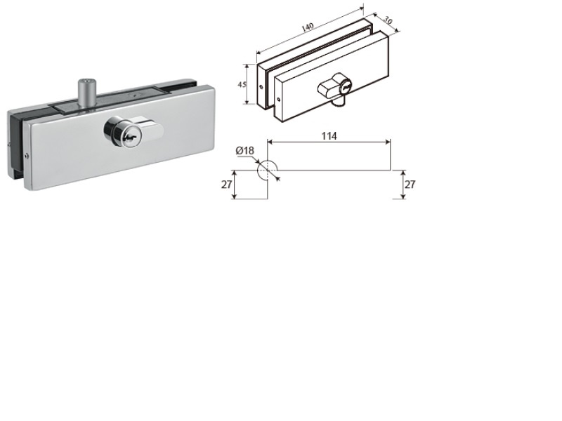 Stūra slēdzene TG-C