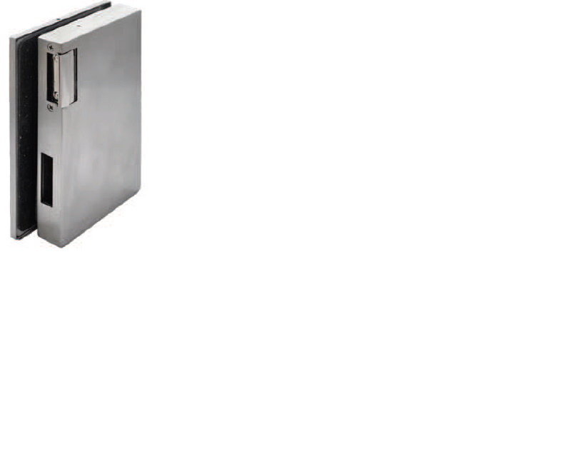 Piekļuves kontroles slēdzenes pretplāksne ar elektrosprūdu, kreisā