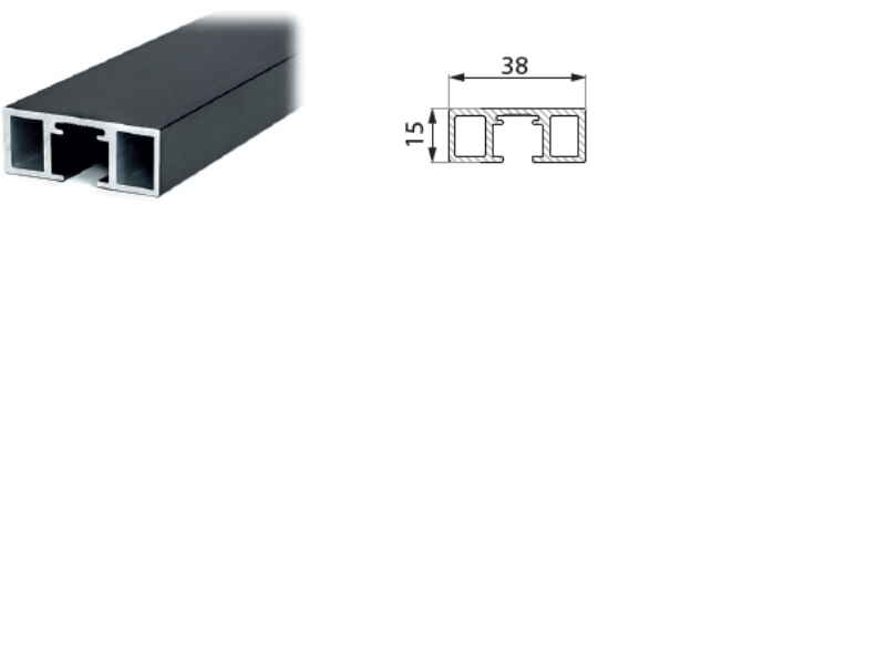 Terno Vetro Frame rāmja vertikālais profils