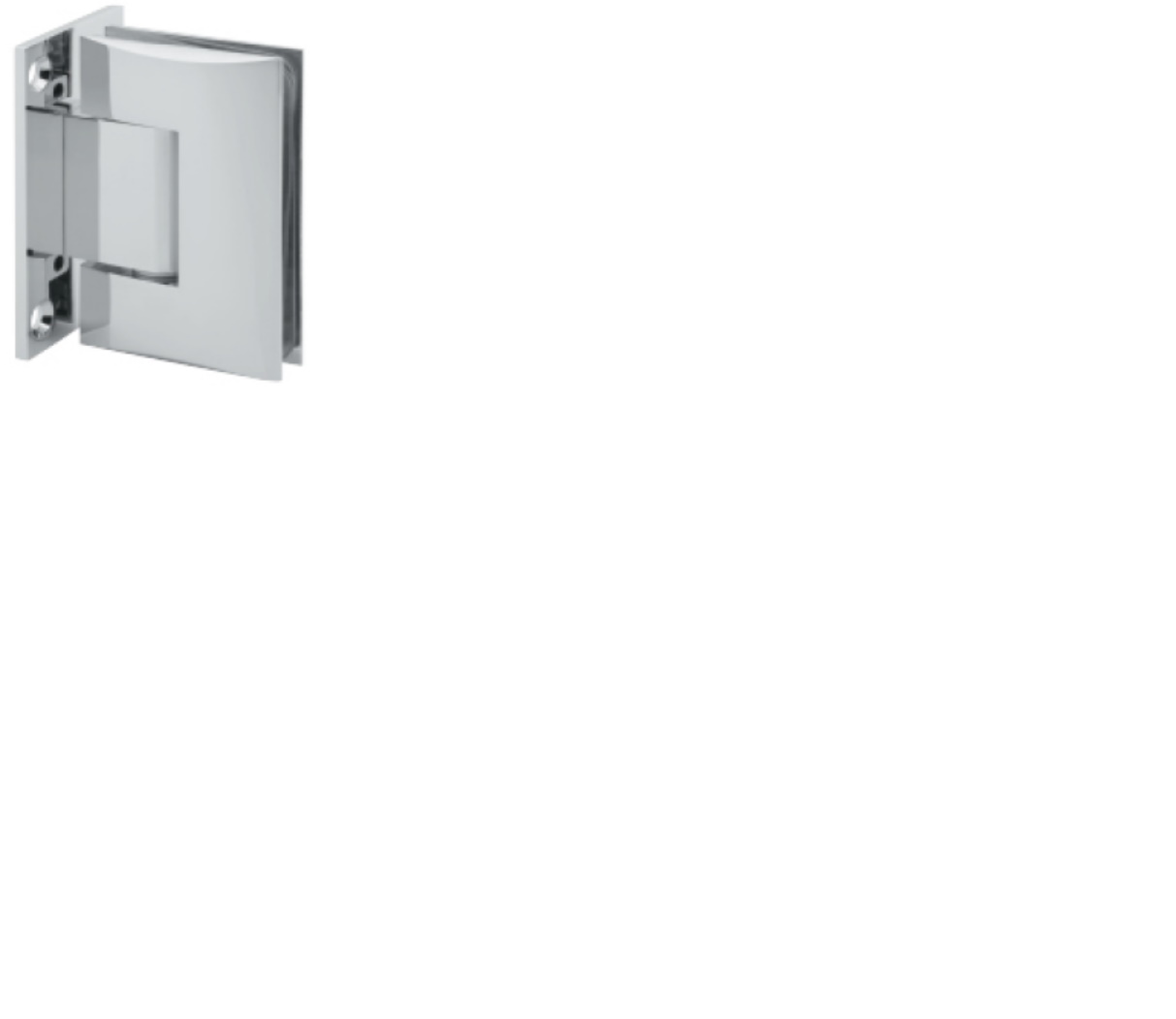 Dušas eņģe Arka stikls-siena