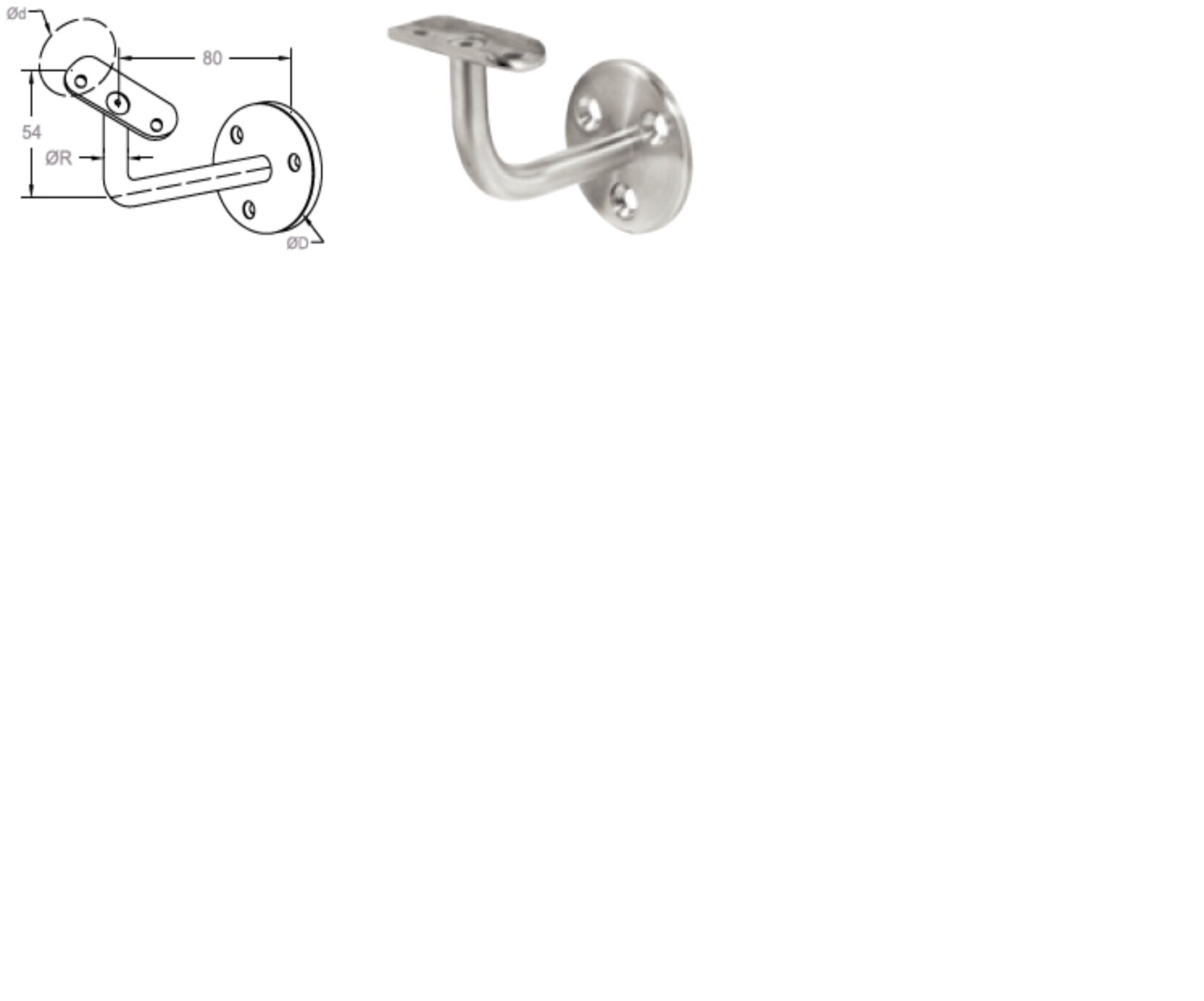 Roktura turētājs pie sienas