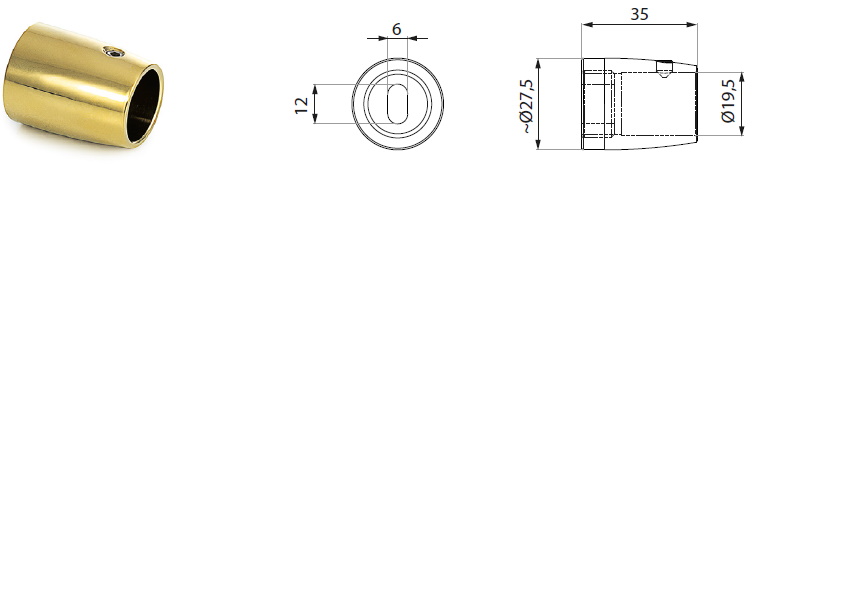 Dušas stangas stiprinājums stanga-siena